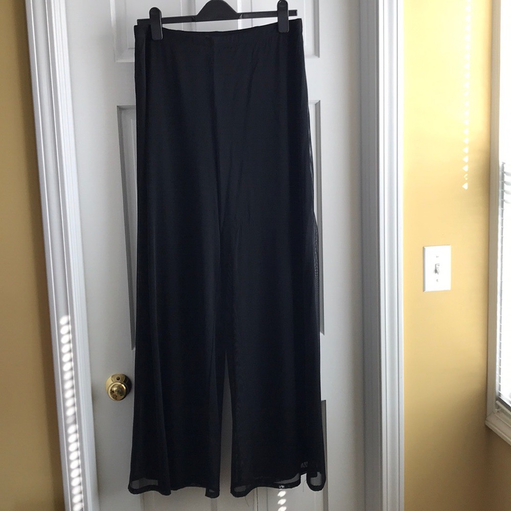 JS Collection JerseyKnit w/Sheer Overlay DressPant